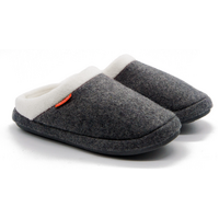 ARCHLINE Orthotic Slippers Slip On Arch Scuffs Orthopedic Moccasins - Grey Marle - EUR 47