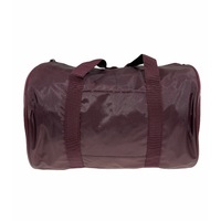 Travel Foldable Duffel Bag Gym Sports Luggage Foldaway School Bags - Maroon