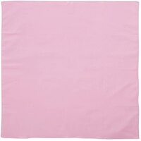BANDANA Paisley 100% COTTON Head Wrap Durag Bandanna Summer Biker Scarf Mask - Light Pink (Plain)