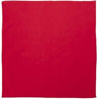 BANDANA Paisley 100% COTTON Head Wrap Durag Bandanna Summer Biker Scarf Mask - Red (Plain)