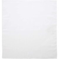 BANDANA Paisley 100% COTTON Head Wrap Durag Bandanna Summer Biker Scarf Mask - White (Plain)