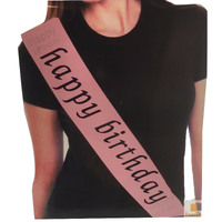 Hen&#39;s Night Bridal Sash Bride Happy Birthday 18th 21st Party Night Girls