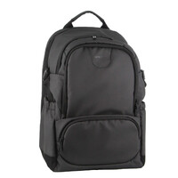 Pierre Cardin Backpack Bag Travel &amp; Business Built-in USB Port Outdoor - Black