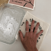 Single Swedish Eco Sponge - Washable &amp; Biodegradable
