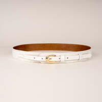 Peroz Arcangela Women&#39;s White Waist Belt