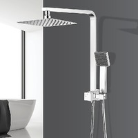 2-in-1 Massage Hand Shower &amp; Head Tap Bathroom Mixer
