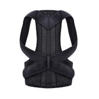 Lower Back Brace Unisex Posture Corrector Lumbar Support - Large