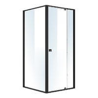 Semi Frameless Shower Screen (82~90)x 195cm &amp; (89~92)x 195cm Side AS/NZS Glass