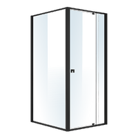 Semi Frameless Shower Screen (82~90)x 195cm &amp; (98~101)x 195cm Side AS/NZS Glass