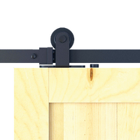2.4m Sliding Barn Door Hardware