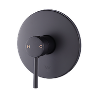 Shower Bath Mixer Tap Bathroom Electroplated Matte Black