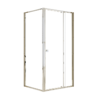 Semi Frameless Shower Screen (98~106)x 195cm &amp; (77~80)x 195cm Side AS/NZS Glass