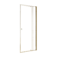Adjustable Semi Frameless Shower Screen (82~90) x 195cm Australian Safety Glass