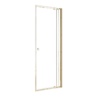 Adjustable Semi Frameless Shower Screen (74~82) x 195cm Australian Safety Glass