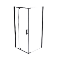 Shower Screen 1000x900x1900mm Framed Safety Glass Pivot Door By Della Francesca