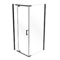 Shower Screen 1200x900x1900mm Framed Safety Glass Pivot Door By Della Francesca