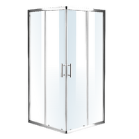 1000 x 900mm Sliding Door Nano Safety Glass Shower Screen By Della Francesca