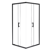 900 x 900mm Sliding Door Nano Safety Glass Shower Screen By Della Francesca