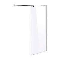 1000 x 2000mm Frameless 10mm Safety Glass Shower Screen