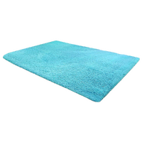 230x200cm Floor Rugs Large Shaggy Rug Area Carpet Bedroom Living Room Mat - Turquoise