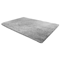 230x200cm Floor Rugs Large Shaggy Rug Area Carpet Bedroom Living Room Mat - Grey