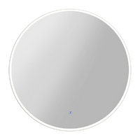 80cm LED Wall Mirror Bathroom Mirrors Light Decor Round