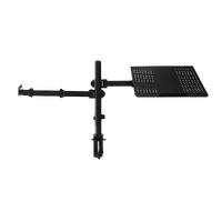 Monitor Mount &amp; Laptop and Tablet Shelf Stands Holders Adjustable Workspace Arm