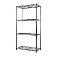 Modular Wire Storage Shelf 1200 x 450 x 1800mm Steel Shelving