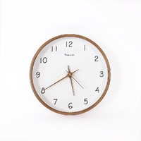 10&quot; Clock Wooden Modern Wall Art