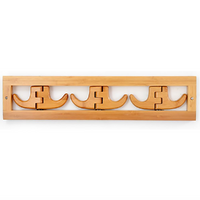 Coat Rack Wall Hanging Hook Simple Creative Row Bedroom Hanger