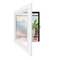 Kids Art Wood Frame Children Art Projects Display Hold 150 Pictures