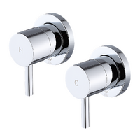 Bathroom Shower Bath Hot and Cold Mixer WATERMARK Certified in Chrome
