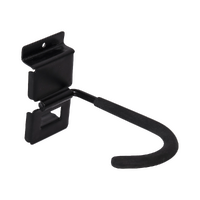 Garage Slatwall Retail Store Display Wall Mount Storage J Hooks