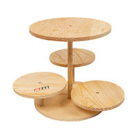 4 Tier Round Dessert Stand Tower Cake Cupcake Display