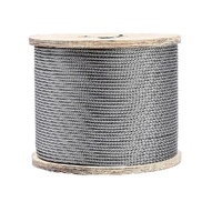 50m Stainless Steel Wire Rope Cable 5mm 316 A4 7x7 Balustrade Fence
