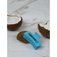 Claw Clip - Elongated Rectangle - Blue