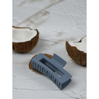 Claw Clip - Medium Elongated Rectangle - Stone