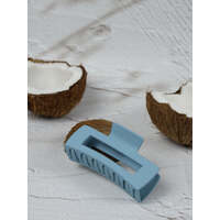Claw Clip - Medium Elongated Rectangle - Cerulean