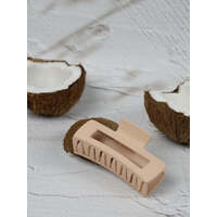 Claw Clip - Medium Elongated Rectangle - Sand