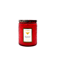 Faubourg Embossed Scented Candle bvlgari&amp;jasmine