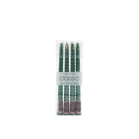 Iconic Candles green spiral