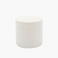 Parthenon Mini Jewellery Box white