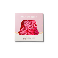 MANGO JELLY Metal Free Hair Ties (3cm) - Just Pink 36P - Six Pack
