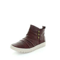AEROCUSHION Women&#39;s MAKODA Boots Burgundy Shoe 7US