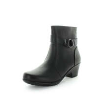 AEROCUSHION Women&#39;s MARENA Boots Black Shoe 5US
