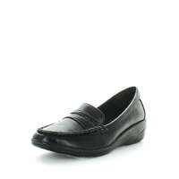 AEROCUSHION Women&#39;s MAZEL Loafers / Slip ons Black Shoe 7US