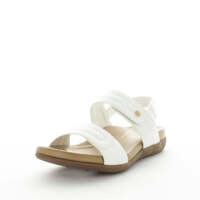 AEROCUSHION Women&#39;s MENDRA Sandals White Shoe 40EU