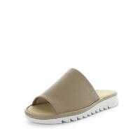 AEROCUSHION Women&#39;s MERINA Slides Beige Shoe 10US