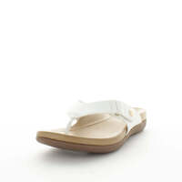 AEROCUSHION Women&#39;s MESPY Slides White Shoe 36EU