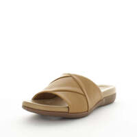 AEROCUSHION Women&#39;s MIANA Slides Tan Shoe 37EU